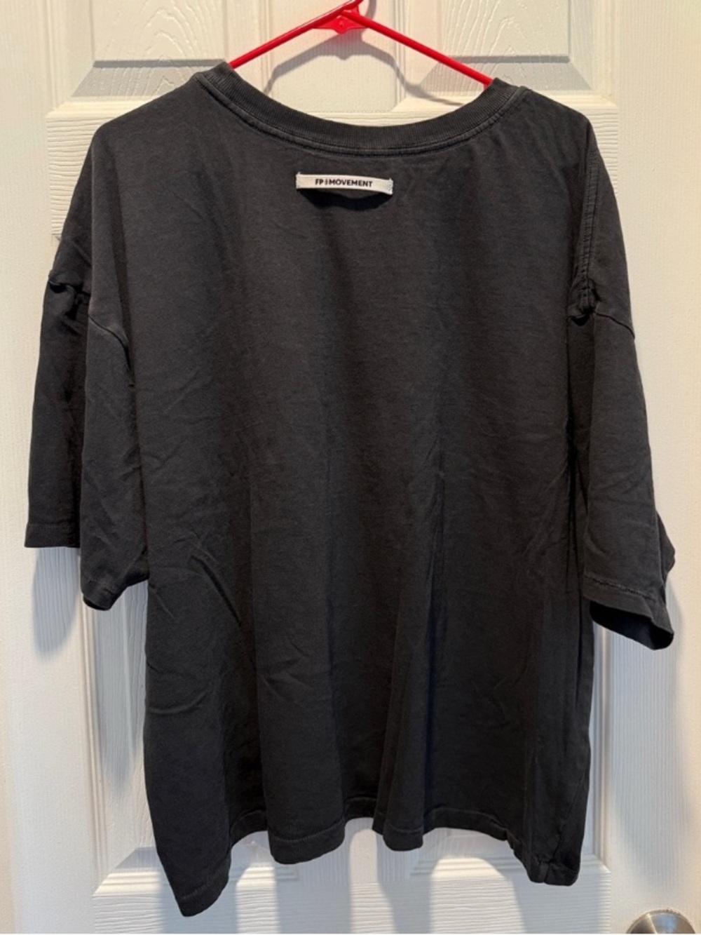 Relaxed Black Short Sleeve Tee